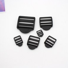 베이직 플라스틱 블랙 레더락 비조, 1개