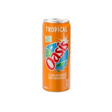 오아시스 트로피칼 후르츠 드링크, 12개, 330ml