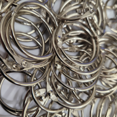 웰컴투 서류문서 카드링, 20개입, 15mm