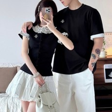 커플 시밀러룩 하와이안 드레스 바캉스 셔츠 반팔 웨딩촬영 원피스 휴양지 패밀리룩 신혼여행 긴팔