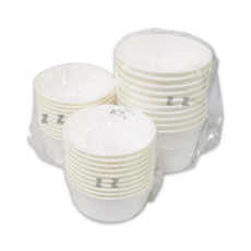 피크닉 IS-SA 아이존 일회용 종이 밥그릇 380CC 10P, 본상품