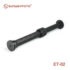 SUNWAYFOTO ET02 삼각대 연장 튜브 Dslr 카메라 액세서리 용 4 38 나사가있는 24mm 탄소 섬유, 1개