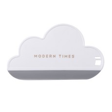 DFMEI 迷你檯面刮水板小刮水器浴室擦玻璃硅膠清潔地刮雲朵刮水器, 1個