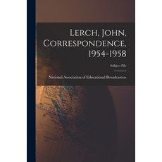 (영문도서) Lerch John Correspondence 1954-1958 Paperback, Hassell Street Press, English, 9781014324290
