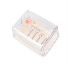 퀘이사D 투명 비누각 비누보관, 1