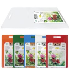 미진 가정용 도마 G10호 55 x 35.5cm 컬러 위생도마, 적색, 1개