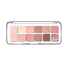CLIO Pro Eye Palette Air眼影盤 色彩豐富 粉質細膩 持久服貼 輕鬆打造多樣眼妝, 02 ROSE CONNECT, 1個