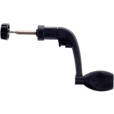 블랙 범용 플라스틱 파워 핸들 낚시 릴 크랭크 락 암 스피닝 휠 그립 및 액세서리 178129