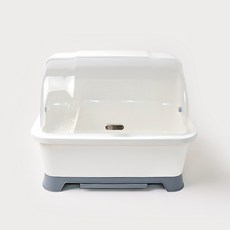 핫버튼 젖병 보관함 건조대, 뚜껑형 건조대, 대형