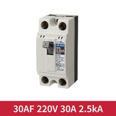 진흥 220V 30A 2.5kA 30AF 산업용 배선차단기 전기차단기 배전반 가설