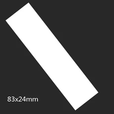 쿠쿠스토어 1PC 투명 스케이트보드 샌드페이퍼 스티커 스쿠터 롱보드 더블 로커 자체 접착 그립 테이프, 01 A1, 1개