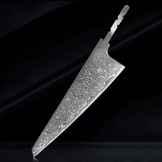 TURWHO 단조 DIY 블레이드 AUS 10 다마스커스 강철 주방 만들기 수제 핸들 없음, Honesuki Knife