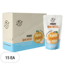 커피빈 꿀배 에이드 10p, 15개, 2.3L