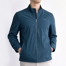 김영주스포츠 남성 스판 하프넥 자켓 KRMJ7925 봄 가을 간절기 골프 출근 데일리 아웃도어