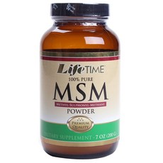 Life Time MSM補充粉, 1個, 200克
