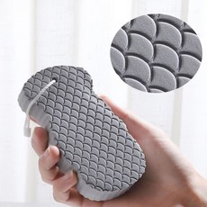 루다스 바디케어스펀지 각질제거스펀지, 02때밀이스펀지화이트