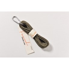 소분 3.0mm 5m 카라비너 파라코드 끈 아웃도어 로프 리드줄 팔찌 마스크스트랩, 24. Khaki