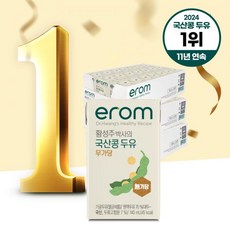 이롬 황성주 박사의 국산콩두유 무가당 140ml x 72입