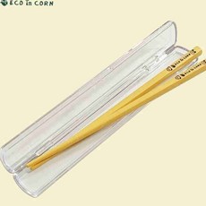 아동 휴대 옥수수 젓가락 케이스 19cm 통학식기
