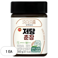 진미 담백담장 저당 춘장, 300g, 1개