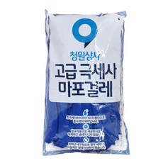 [청원상사 본사] 고급 극세사마포걸레, 블루, 1개