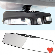 차량 장식 후레쉬 삼진퍼스트 큐빅 와이드 룸미러 자동차