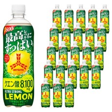 미츠야 울트라 스트롱 레몬, 24개, 600ml