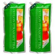 카라반커피 실론 스트레이트 티, 2개, 1L