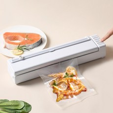 돌아라 가정용 스마트 진공포장기 무선 자동 진공기, HK020, 화이트