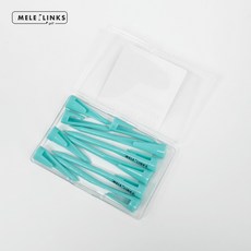 위드룸 지금까지 이런 골프티 는 없었다. 만능 높이조절 골프티꽂이, 10개, 하늘색