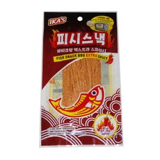 피시스낵 바비큐향 엑스트라 스파이스, 1개, 13g