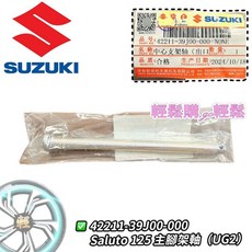 Swish Saluto SUI 鴨子 中柱 主支架 中架 水 主腳架 SUZUKI 台鈴 原廠, 1個, 軸心