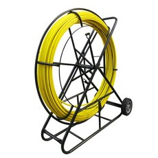 전선 선통기 케이블 전기 포설 공구 정리 규격 손잡이 롤러 조가선 카트 강선 프레임 바퀴, 13x100m 강선 포함 12mm