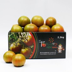 고당도 부산 짭짤이 대저토마토2.5kg 프리미엄, 1박스, 대저토마토 2.5kg L-2L