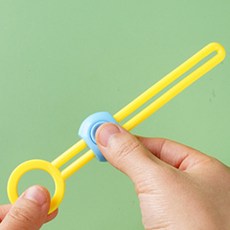 과자봉지 클립 봉지 밀폐 끈 밀봉, 기본1, 1개