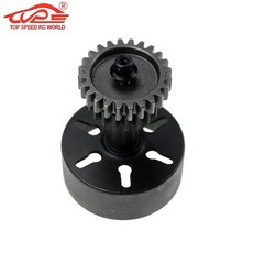 업그레이드 메탈 클러치 벨 기어 19T 24T 키트 2 단 시스템 1/5 Losi 5ive T ROFUN ROVAN LT Kingmotor X2