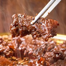 귀한 특수부위 안창살로 만든 양념 칼집구이, 3개, 300g