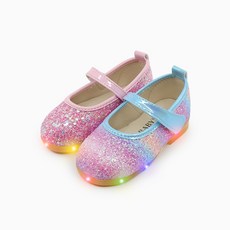 BABYSOLE 줄리엣글리터LED플랫