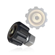 고압세척기호스용 이지카플링 M22 (호스 1/4), 1개