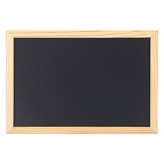 木質邊框公佈欄留言板 黑板 白板 軟木板 單面告示牌 裝飾佈置 備忘錄 廣告看板, 小號黑板