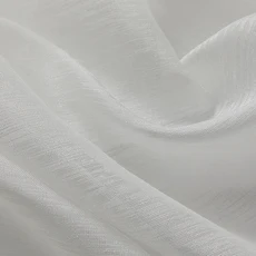 CHAXI 흰색 빛 필터링 Tulle 침실 용 거실 용 두꺼운 반 투명 커튼 개인 정보 보호 보장 스크래치 방지