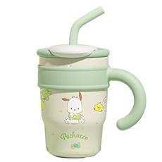 산리오 더블 드링크 보온 텀블러, 포차코, 700ml, 1개