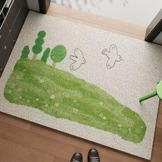 정싱 코일매트 현관 발코니 바닥 미끄럼방지 발매트, 1개, 횡판(80*120cm)