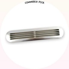 환풍구 그릴 커버 실버 에어컨 통풍구 덕트 갤러리 배기구 자동차 DIY 인테리어 커머스픽301