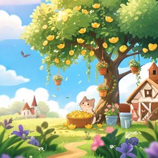 HSCY 액자 보석십자수 DIY 키트 보석십자수, H002, 1세트