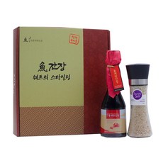 비온뒤 첫소금 홍게간장 X 비트소금 천일염 선물세트, 180g, 1개