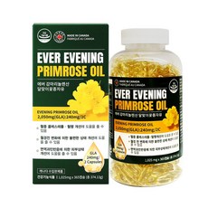 에버 이브닝 달맞이꽃종자유 캐나다 직수입 감마리놀렌산 달맞이 꽃 종자유, 365정, 1박스