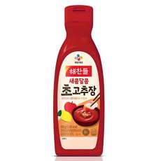 해찬들 새콤달콤 초고추장 튜브형, 500g, 1개