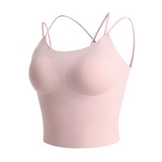 여름 요가복 여성 브라켓 스니트레쉬 트레이닝 속옷 고탄 무미 요가문 가슴