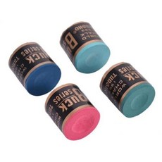 초크 원통형 프리미엄 스누커 팁 당구 쵸크, 레드 GD24188